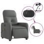 Sillón reclinable de masaje eléctrico tela gris oscuro de , Sillones - Ref: Foro24-3206787, Precio: 238,85 €, Descuento: %