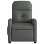 Sillón reclinable de masaje eléctrico tela gris oscuro de , Sillones - Ref: Foro24-3206787, Precio: 238,85 €, Descuento: %