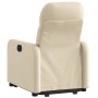 Cream Fabric Liftable Recliner by , Armchairs - Ref: Foro24-3206803, Price: 269,44 €, Discount: %