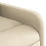 Cream Fabric Liftable Recliner by , Armchairs - Ref: Foro24-3206803, Price: 269,44 €, Discount: %