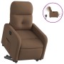 Sillón eléctrico reclinable elevable de tela marrón de , Sillones - Ref: Foro24-3206817, Precio: 333,99 €, Descuento: %