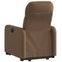 Sillón eléctrico reclinable elevable de tela marrón de , Sillones - Ref: Foro24-3206817, Precio: 333,99 €, Descuento: %