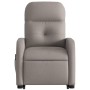 Liftable reclining electric massage chair taupe fabric by , Armchairs - Ref: Foro24-3206829, Price: 318,41 €, Discount: %