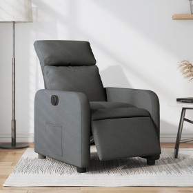 Sillón reclinable eléctrico de tela gris oscuro de , Sillones - Ref: Foro24-3206682, Precio: 227,15 €, Descuento: %