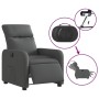 Sillón reclinable eléctrico de tela gris oscuro de , Sillones - Ref: Foro24-3206682, Precio: 241,53 €, Descuento: %