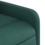 Electric massage recliner dark green fabric by , Armchairs - Ref: Foro24-3206696, Price: 258,49 €, Discount: %