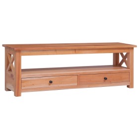 Solid mahogany wood TV cabinet 120x30x40 cm by vidaXL, TV Furniture - Ref: Foro24-283840, Price: 132,99 €, Discount: %