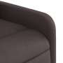 Silla de masaje reclinable de pie de tela marrón oscuro de , Sillones - Ref: Foro24-3206713, Precio: 265,40 €, Descuento: %