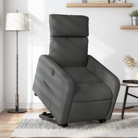 Sillón eléctrico reclinable elevable de tela gris oscuro de , Sillones - Ref: Foro24-3206718, Precio: 286,56 €, Descuento: %