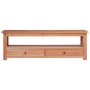 Solid mahogany wood TV cabinet 120x30x40 cm by vidaXL, TV Furniture - Ref: Foro24-283840, Price: 131,91 €, Discount: %