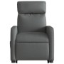 Sillón eléctrico reclinable elevable de tela gris oscuro de , Sillones - Ref: Foro24-3206718, Precio: 299,12 €, Descuento: %