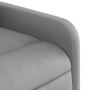 Sillón de masaje eléctrico reclinable elevable tela gris claro de , Sillones - Ref: Foro24-3206726, Precio: 300,75 €, Descuen...