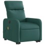 Electric reclining and lift massage armchair in dark green fabric. by , Armchairs - Ref: Foro24-3206732, Price: 330,44 €, Dis...