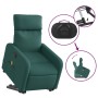 Sillón masaje eléctrico reclinable elevable tela verde oscuro de , Sillones - Ref: Foro24-3206732, Precio: 316,51 €, Descuent...