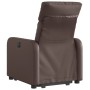 Sillón reclinable elevable cuero sintético marrón de , Sillones - Ref: Foro24-3206751, Precio: 286,99 €, Descuento: %