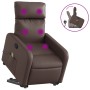 Brauner Fußmassagesessel aus Kunstleder von , Sessel - Ref: Foro24-3206758, Preis: 252,29 €, Rabatt: %