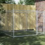 Hundekäfig mit verzinkter Stahltür grau 2x2x1,5 m von , Hundehütten und Zäune - Ref: Foro24-172562, Preis: 124,30 €, Rabatt: %