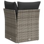 Corner garden sofa with gray synthetic rattan cushions by , Outdoor sofas - Ref: Foro24-366136, Price: 77,75 €, Discount: %