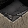 Corner garden sofa with gray synthetic rattan cushions by , Outdoor sofas - Ref: Foro24-366136, Price: 77,75 €, Discount: %