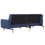 Two-seater blue fabric sofa bed by , Sofas - Ref: Foro24-375788, Price: 245,93 €, Discount: %