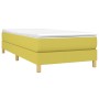 Estructura de cama de tela verde 80x200 cm de , Camas y somieres - Ref: Foro24-3120573, Precio: 72,99 €, Descuento: %