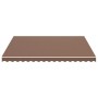 Replacement fabric for brown awning 4x3.5 m by , Awnings - Ref: Foro24-311978, Price: 60,99 €, Discount: %