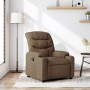 Brown Fabric Recliner by , Armchairs - Ref: Foro24-374151, Price: 221,38 €, Discount: %