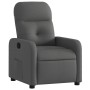 Sillón reclinable de tela gris oscuro de , Sillones - Ref: Foro24-374198, Precio: 204,93 €, Descuento: %