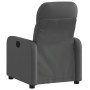 Sillón reclinable de tela gris oscuro de , Sillones - Ref: Foro24-374198, Precio: 204,93 €, Descuento: %