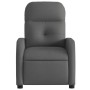 Sillón reclinable de tela gris oscuro de , Sillones - Ref: Foro24-374198, Precio: 204,93 €, Descuento: %