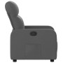 Sillón reclinable de tela gris oscuro de , Sillones - Ref: Foro24-374198, Precio: 204,93 €, Descuento: %