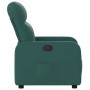 Sillón reclinable de tela verde oscuro de , Sillones - Ref: Foro24-374203, Precio: 204,90 €, Descuento: %