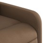 Sillón reclinable de tela marrón de , Sillones - Ref: Foro24-374201, Precio: 204,66 €, Descuento: %