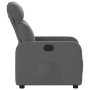 Sillón reclinable de tela gris oscuro de , Sillones - Ref: Foro24-374166, Precio: 204,96 €, Descuento: %