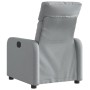 Sillón reclinable eléctrico tela gris claro de , Sillones - Ref: Foro24-3206681, Precio: 241,82 €, Descuento: %