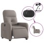 Sillón reclinable eléctrico tela gris taupé de , Sillones - Ref: Foro24-3206784, Precio: 236,82 €, Descuento: %