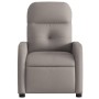 Sillón reclinable eléctrico tela gris taupé de , Sillones - Ref: Foro24-3206784, Precio: 236,82 €, Descuento: %