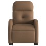 Brown Fabric Liftable Recliner by , Armchairs - Ref: Foro24-3206799, Price: 280,99 €, Discount: %