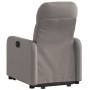 Sillón reclinable elevable tela gris taupe de , Sillones - Ref: Foro24-3206802, Precio: 257,67 €, Descuento: %