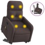 Liegender Fußmassagesessel aus dunkelbraunem Stoff von , Sessel - Ref: Foro24-3206809, Preis: 273,87 €, Rabatt: %