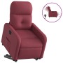 Sillón eléctrico reclinable elevable de tela rojo tinto de , Sillones - Ref: Foro24-3206816, Precio: 300,71 €, Descuento: %