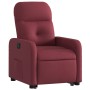 Sillón eléctrico reclinable elevable de tela rojo tinto de , Sillones - Ref: Foro24-3206816, Precio: 300,71 €, Descuento: %