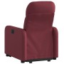 Sillón eléctrico reclinable elevable de tela rojo tinto de , Sillones - Ref: Foro24-3206816, Precio: 300,71 €, Descuento: %