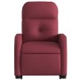 Sillón eléctrico reclinable elevable de tela rojo tinto de , Sillones - Ref: Foro24-3206816, Precio: 300,71 €, Descuento: %