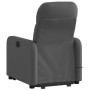 Liftable reclining electric massage chair dark gray fabric by , Armchairs - Ref: Foro24-3206823, Price: 303,24 €, Discount: %