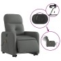 Sillón de masaje eléctrico reclinable elevable tela gris oscuro de , Sillones - Ref: Foro24-3206823, Precio: 303,24 €, Descue...