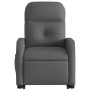 Liftable reclining electric massage chair dark gray fabric by , Armchairs - Ref: Foro24-3206823, Price: 303,24 €, Discount: %