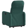 Electric massage chair recliner liftable dark green fabric by , Armchairs - Ref: Foro24-3206828, Price: 353,99 €, Discount: %