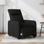 Sillón reclinable eléctrico de tela negro de , Sillones - Ref: Foro24-3206683, Precio: 243,56 €, Descuento: %