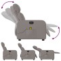 Elektrischer Massagesessel aus taupegrauem Stoff von , Sessel - Ref: Foro24-3206697, Preis: 250,92 €, Rabatt: %